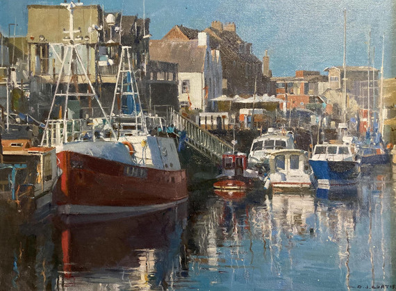 110 - Calm September Evening, Eyemouth Harbour