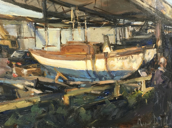 127 - The Charity, Evening Light, Woodbridge