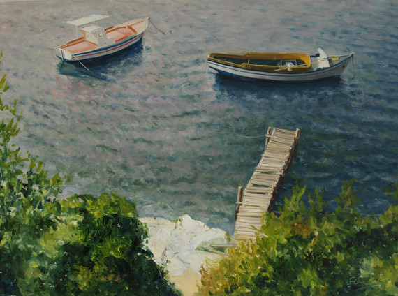 144 - Skiathos Jetty, Greece