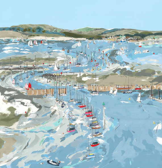 315 - Following Lymington Harbour