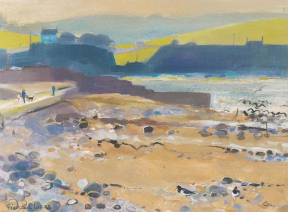041 - Evening sun, Drummore Beach, Galloway