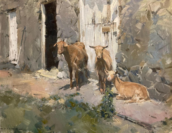 095 - Three Goats Posing