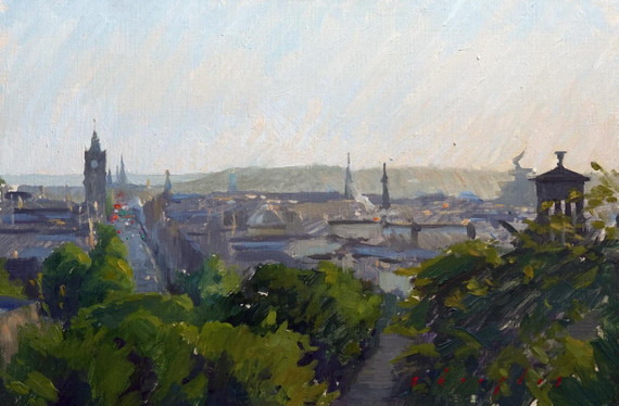290 - Calton Hill, Evening Light