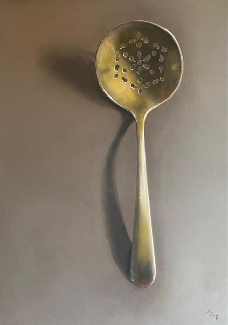 311 - Antique Sifter Spoon