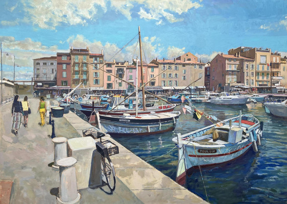 114 - Saint Tropez Harbour - Midday
