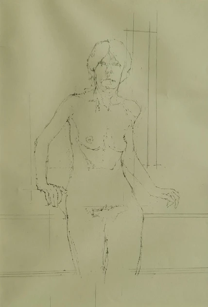 383 - Standing Nude