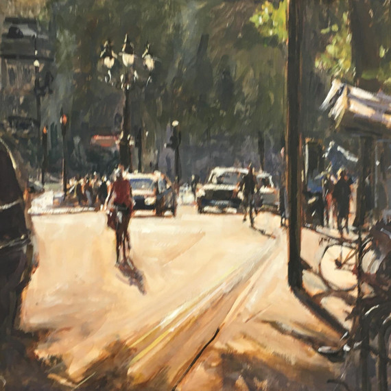 132 - Sun and Shadows, Northumberland Avenue