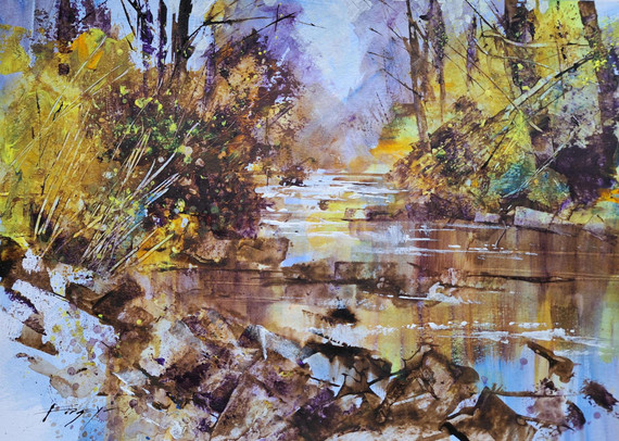 167 - Spring and Sparkling River