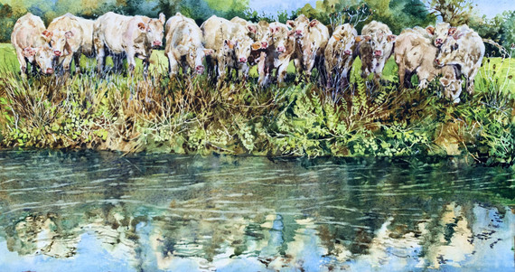 293 - The River Dives in Autumn