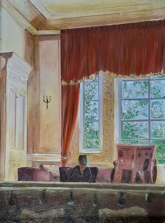 275 - A Quiet Corner - Mall Galleries - Buy Art