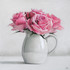 277 - Milk Jug and Roses