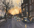 133 - Sun Setting, Chelsea Embankment