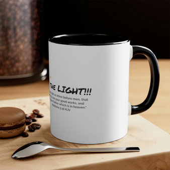 Be The Light Accent Coffee Mug