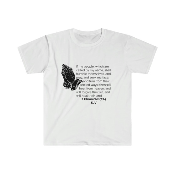 2 Chronicles 7:14 Unisex Softstyle T-Shirt