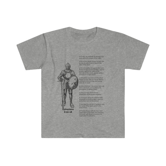 The Whole Armor Ephesians 6 Unisex Softstyle T-Shirt