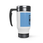 LIVE MORE IN 2024 Stainless Steel Travel Mug with Handle, 14oz