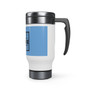 LIVE MORE IN 2024 Stainless Steel Travel Mug with Handle, 14oz