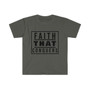 Faith That Conquers Unisex Softstyle T-Shirt