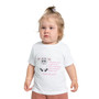 "Children Are A Gift From God" Baby Girl Short Sleeve T-Shirt- Lamb