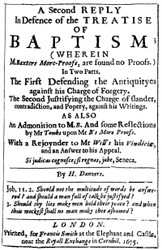 Henry Danvers (ca.1619-1687/88) is the 9th essay in British Particular Baptists, Volume 1 Revised