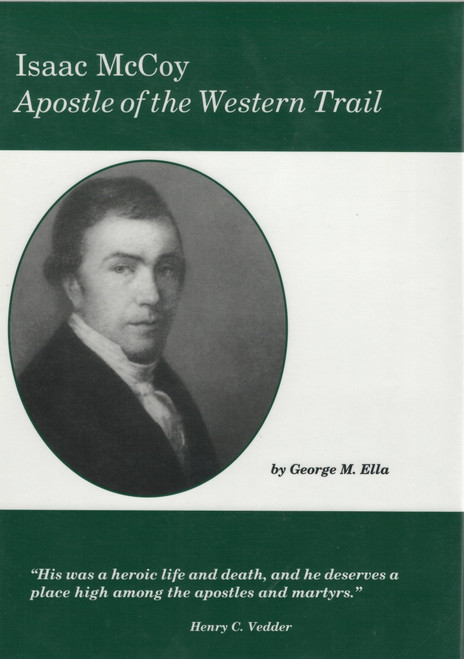 Isaac McCoy, Apostle dust jacket front