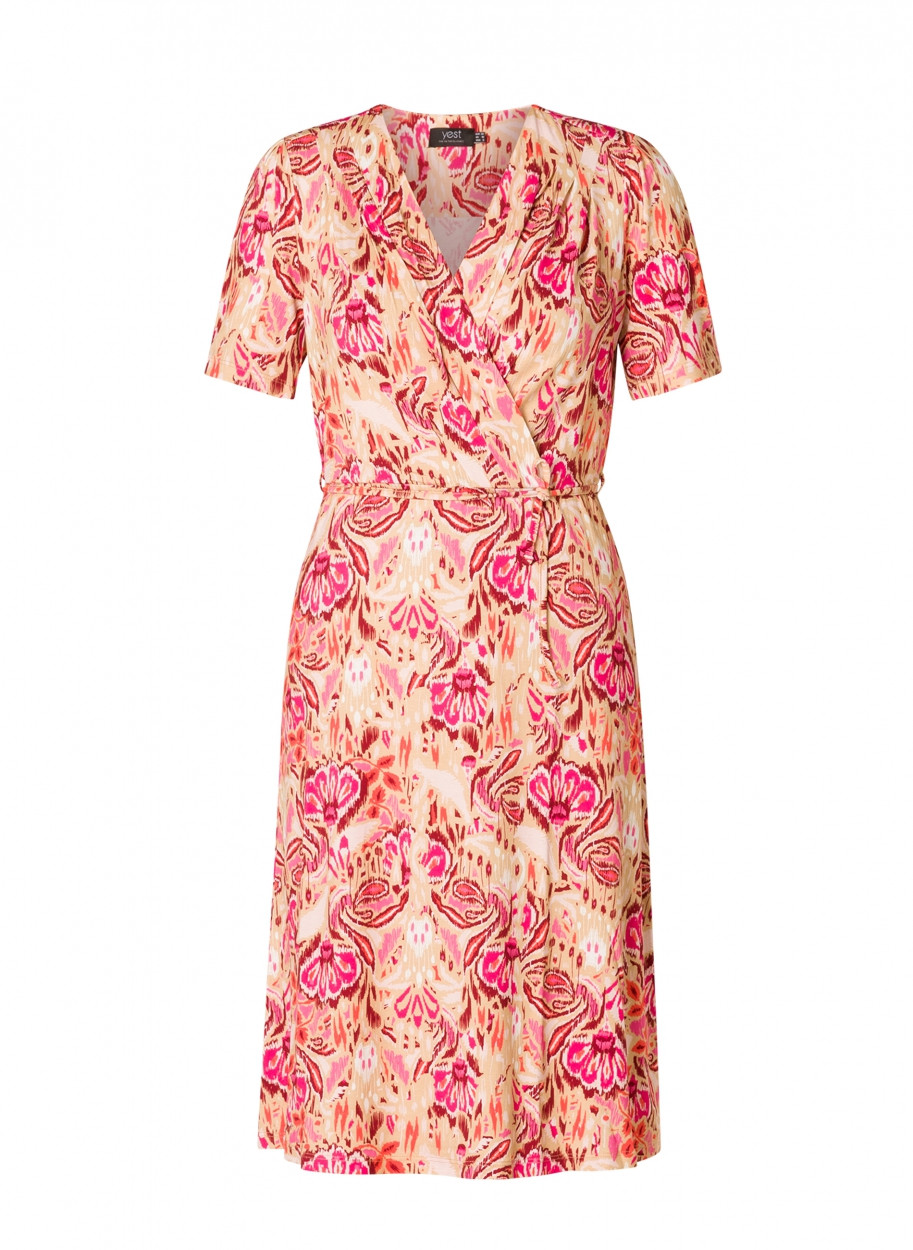 short and dress combo Two look, one dress. Fall in love with the perfect combination of flirty and fun. With a fluffy overskirt for that dramatic entrance and a chic short dress underneath for the dance