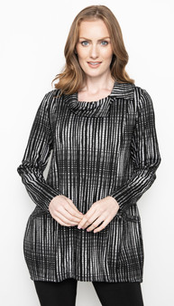 LIV by Habitat Tunic in Gradient Stripe Pattern LIV by Habitat Tunic in Gradient Stripe Pattern