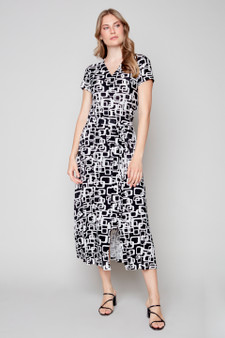 Compli K Abstract Print Knit Dress