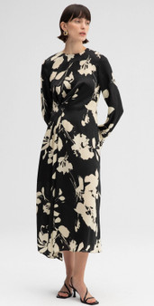 Touche Floral Print Fitted Dress