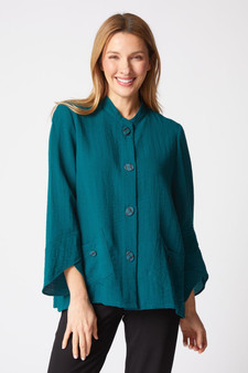Habitat Tulip Sleeve Jacket in Juniper