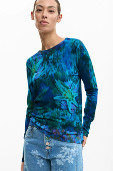 Desigual Sweaters with Floral Print