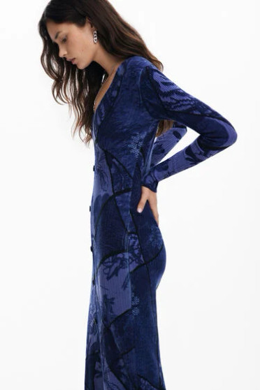 Desigual Midi Floral Dress