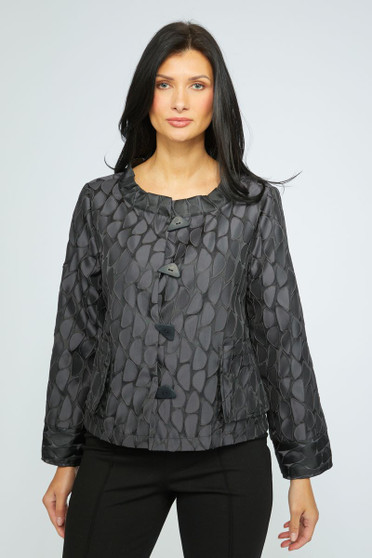 Olivia by Habitat Night Out Jacquard Jacket in Magnet