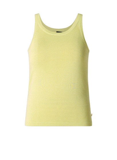 Yest Sleeveless Sweater Tank in Soft Lime