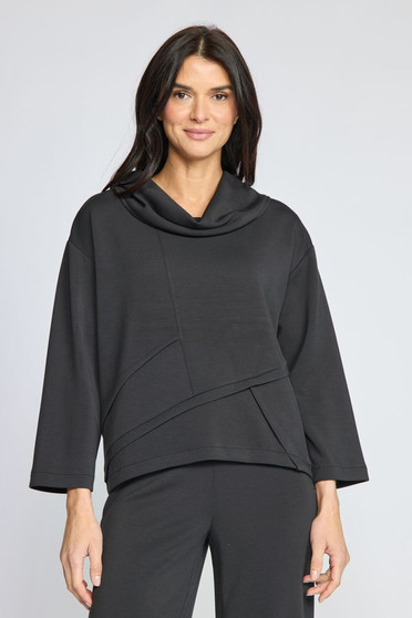 Olivia by Habitat Scuba Fabric Cowl in Black