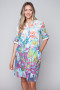 Claire Desjardins V-Neck 3/4 Sleeve Dress