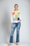 APNY Colorblock Sweater with Hood