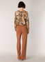 Yest Wide Leg Pants in Rust