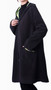 Reversible Fleece Coat with Hood in Lime