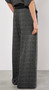 Apricot UK Glen Plaid Wide Leg Knit Pants