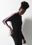 Zaget + Plover Merino Wool Blend Mock Neck Sweater in Black