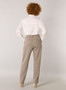 Yest Pleated Knit Pants in Tan