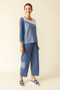 Habitat Mixed Stripes Pullover in Blue