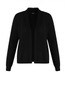 Yest Shawl Collar Cardigan in Black
