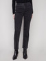 Charlie B Straight LegJeans in Charcoal
