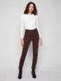 Charlie B Jeans with Narrow Cuff in Chocolate Brown
