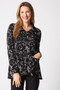 Habitat Jacquard Scroll Swing Jacket in Black/Dove