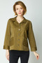 Habitat Easy Mixed Stripes Shirt in Lichen