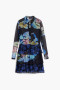 Desigual Floral Dress With Pleats