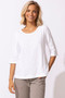 Escape by Habitat Cotton Elbow Tee in White